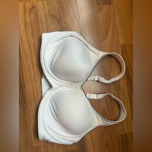 White Molded Cup Bra with Adjustable Straps